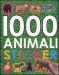 1000 animali stickers