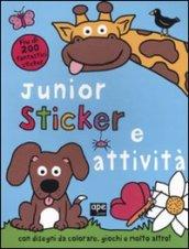 Junior sticker e attività