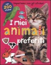 I miei animali preferiti. Impariamo con gli sticker