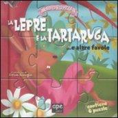 La lepre e la tartaruga... e altre favole. Libro puzzle