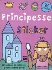 Principesse. Sticker. Con adesivi