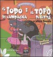 Il topo di campagna e il topo di città... e altre favole. Esopo puzzle. Ediz. illustrata. Con 6 puzzle