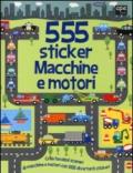 Macchine e motori. 555 sticker. Con adesivi