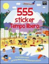 Tempo libero. 555 sticker. Con adesivi