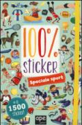 Speciale sport. 100% sticker. Con adesivi