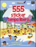 Tempo libero. 555 sticker. Con adesivi