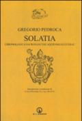 Solatia. Chronologica sacrosanctae aquensis ecclesiae