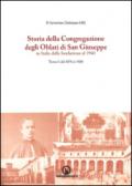 Storia della Congregazione degli Oblati di San Giuseppe in Italia dalla fondazione al 1940