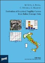 Derivation of empirical fragility curves from italian damage data