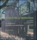 Qualities of duration. The architecture of Phillip Smith and Douglas Thompson