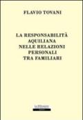 La responsabilità aquiliana nelle relazioni personali tra familiari