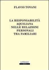 La responsabilità aquiliana nelle relazioni personali tra familiari