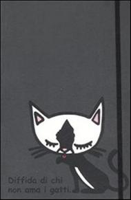Quaderno Diffida di chi non ama i gatti