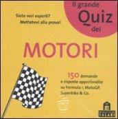 Motori. Il grande quiz. Carte