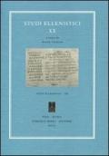 Studi ellenistici: 20