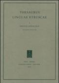 Thesaurus linguae etruscae. 1.Indice lessicale