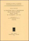 La nazione nella tradizione Millat nelle riviste degli «Ulamà» di Tashkent (1917-18)