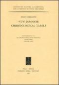 New Japanese Chronological Tabels. Ediz. illustrata