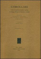 Corollari. Scritti di antichità etrusche e italiche in omaggio all'opera di Giovanni Colonna. Ediz. italiana, francese e inglese