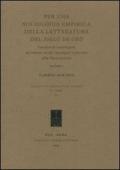 Per una sociologia empirica della letteratura del siglo de oro