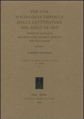 Per una sociologia empirica della letteratura del siglo de oro