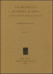 Un modello di prosa d'arte. L'italiano di Emilio Cecchi