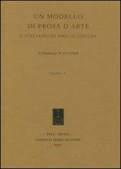 Un modello di prosa d'arte. L'italiano di Emilio Cecchi