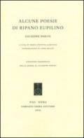 Alcune poesie di Ripano Eupilino