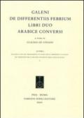 De differentiis febrium libri duo arabice conversi