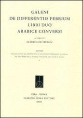 De differentiis febrium libri duo arabice conversi