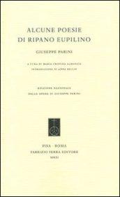 Alcune poesie di Ripano Eupilino