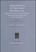 Emblematics in the early modern age. Case studies on the interaction between philosophy, art and literature