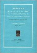 Pergame de la fin du Ve au début du Ier siècle avant J.-C. Pratiques monétaires et histoire