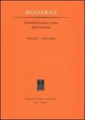 Moderna. Semestrale di teoria e critica della letteratura. Indici 1999-2008