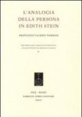 L'analogia della persona in Edith Stein