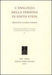 L'analogia della persona in Edith Stein