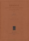 Hermae. Scholars and Scholarship in Papyrology 3. Ediz. italiana, inglese e francese