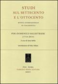 Per Domenico Balestrieri (1714-2014)