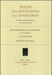 Per Domenico Balestrieri (1714-2014)