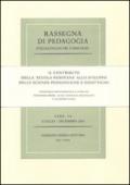 Il contributo della «Scuola padovana» allo sviluppo delle scienze pedagogiche e didattiche