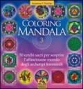 Coloring mandala. 3.