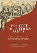 Una voce per la Terra Santa