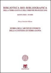 Storia dell'archivio storico della Custodia di Terra Santa