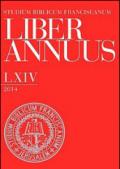 Liber annuus 2014. Ediz. italiana, inglese e tedesca