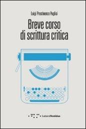 Breve corso di scrittura critica