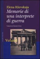 Memorie di una interprete di guerra