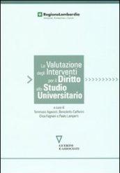 La valutazione degli interventi per il diritto allo studio