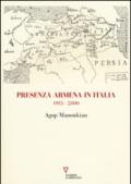 Presenza armena in Italia. 1915-2000