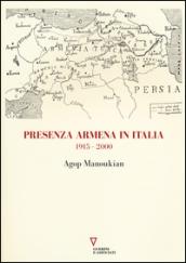 Presenza armena in Italia. 1915-2000