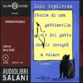 Storia di una gabbianella e del gatto che le insegnò a volare letto da Gerry Scotti. Audiolibro. 2 CD Audio